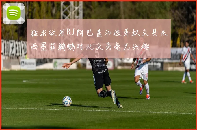 猛龙欲用RJ阿巴基和选秀权交易米西墨菲鹈鹕对此交易毫无兴趣